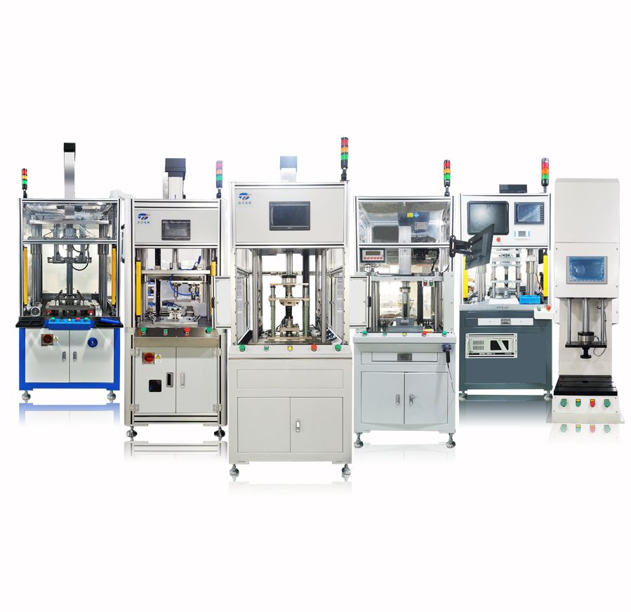 單工位伺服壓裝機(jī)工作站